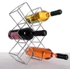 Weinflaschenhalter "QUADRAT" | Metall, silber, 46 cm | Produktbild-Vorschau 5