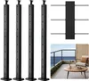balení 4 ks sloupků kabelového zábradlí - 914x25,4x50,8 mm Náhled obrázku produktu 1