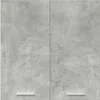 vidaXL Szafka ścienna betonowa szara 60x31x60 cm płyta Podgląd zdjęcia produktu 6