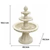 KÖHKO® Wasserspiel "Markleeberg“ klassischer Etagenbrunnen Produktbild-Vorschau 2