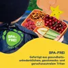 Schmatzfatz Lunchbox, Unterteilte Brotdose Kinder, Lunchbox Produktbild-Vorschau 2