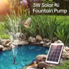 Sada solárních vodních čerpadel Solární fontánové čerpadlo Náhled obrázku produktu 8