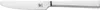 A close-up shot of a silver knife on a white background. Produktbild-Vorschau