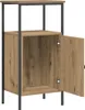 vidaXL Noční stolek Artisan dub 41x31x80 cm Materiál na Náhled obrázku produktu 4