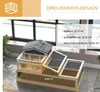 PawHut Schildkrötenhaus aus Holz, Schildkrötengehege mit 2 Produktbild-Vorschau 4