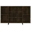 vidaXL Kredens dąb wędzony 120x30x75 cm materiał Podgląd zdjęcia produktu 11
