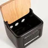 HOMLA SYLAN nádoba na česnek černá 12x10,5cm Náhled obrázku produktu 3