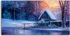 Coloray Canvas 140x70  Wandbild Leinwand Bilder Alte Hütte Produktbild-Vorschau 1
