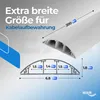 HEXIM Kabelkanal 1-8 Meter 68x18mm PVC Kunststoff Produktbild-Vorschau 2