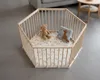 WEBABY - Parc bébé en bois hexagonal ALVEO  - 125 x 106 x Voir les images du produit 6