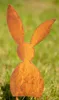 Edelrost Gartenstecker Hase Rost Gartendeko Osterhase Produktbild-Vorschau 1