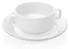 18x Suppentasse mit Henkelgriffen + Untertasse 260 ml, Produktbild-Vorschau 1
