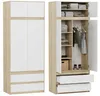Skříň šatna s nástavcem 90x234 cm FRAMIRE B-9-NTIP sonoma Náhled obrázku produktu 2