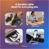 REAGLE USB C PD 240W 5A pro kábel iPhone 15 16, MacBook Pro Náhľad obrázku produktu 7