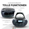SCHWAIGER 658026 CD-Player mit Kassette und Radio MP3 USB Produktbild-Vorschau 15