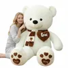 Teddybär XXL 180cm weiß – Großer Kuschelteddy, Riesen Produktbild-Vorschau 2