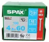 Spax stal nierdzewna 4,5 x 60 mm łeb stożkowy T-STAR plus w Podgląd zdjęcia produktu 9