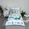 Detská posteľná bielizeň Dino Cute and Wild 100x135, 40x60 Náhľad obrázku produktu 2