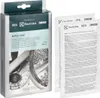 A product box and two sachets of descaler for washing machines and dishwashers. Produktbild-Vorschau