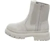 A single beige boot on a white background. Produktbild-Vorschau