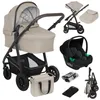 Lionelo Bianka 3in1 Kinderwagen, Autotransporter, Autositz, Produktbild-Vorschau 1