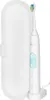 A white electric toothbrush and its charging case are displayed against a white background. Náhľad obrázku produktu