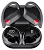 A pair of black wireless earbuds in their charging case. Produktbild-Vorschau