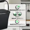 Biomülleimer 6L Komposteimer mit Deckel und Henkel Küche Produktbild-Vorschau 6