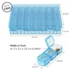 WELLGRO Tablettenbox für 7 Tage - Pillendose je 3 Fächer Produktbild-Vorschau 2