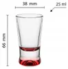 Gläser X 6 Stk. 25 Ml Für Wodka, Tequila, Moonshot, Produktbild-Vorschau 5