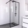 Walk In Aurlane Dark Edge 90 cm Profil schwarz Klarglas Produktbild-Vorschau 1