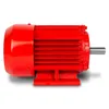 A red electric motor is shown in profile against a white background. Produktbild-Vorschau