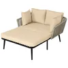 Flieks Gartensofa 2 Personen, Gartenmöbel-Sets Klein, Produktbild-Vorschau 8
