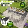 tillvex® Gartenstühle 2er Set Stapelbar Wetterfest mit Produktbild-Vorschau 3