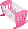 My Beautiful Dollsroom Houten Poppenbed 49x37x35 cm Produktbild-Vorschau 1