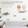WOOWOOD Katzen Kletterwand Set 5-teilig, 2 Hängematten & 3 Produktbild-Vorschau 6