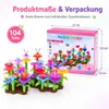 104-teiliges Blumen Steckspiel für Kinder ab 3 Jahren – Produktbild-Vorschau 5