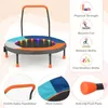 COSTWAY Ø90 cm Kinder Trampolin, Minitrampolin mit LED Produktbild-Vorschau 7