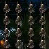 LED Party Lichterkette - 16 transparente Glühbirnen - warmweiße LED - 4,5m - für Außen Produktbild-Vorschau