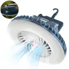 2in1 Campinglampe Ventilator USB 4000mAh Akku 54 LEDs 360° Produktbild-Vorschau 1