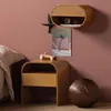 Table de chevet/table d'appoint Momo en bois marron Voir les images du produit 2