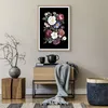 Gerahmtes Poster - Rahmen in heller Eiche - Blumen Produktbild-Vorschau 7