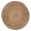 Teppich "natura" aus jute d120cm  - Atmosphera créateur Produktbild-Vorschau 1