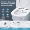 doporro WC Suspendu Blanc Cuvette Céramique Toilette avec Voir les images du produit 2