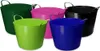 vPlast Eimer V-Trug Flexi schwarz, Fassungsvermögen: 65 Produktbild-Vorschau 2