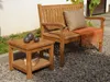 Gartenbank Teakholz 120 cm, 2-Sitzer, Modell Beaufort Produktbild-Vorschau 7