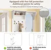 OKWISH Vestiaire d’Entrée avec Miroir et 5 Crochets - Voir les images du produit 4