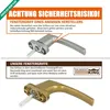 Premium Aluminium Fenstergriff Victory - abschließbar, Produktbild-Vorschau 6