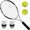 Set da tennis 4 in 1 – Racchetta, 2 palline e nastri per il Anteprima dell’immagine prodotto 1