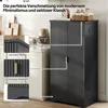 STILVORA Küchenschrank mit LED-Sensorlicht und Gewürzregal, Produktbild-Vorschau 5